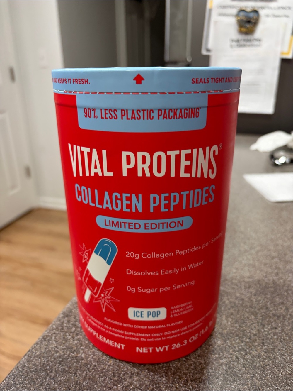 Collagen Peptides - Ice Pop (Red)